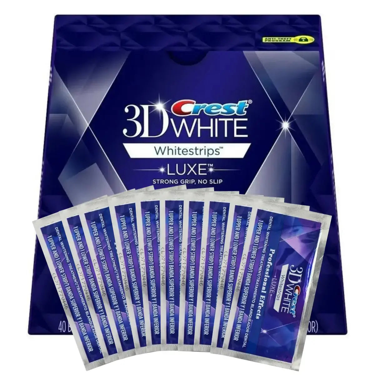 Bieliace Pásiky Crest Professionelle Effects Luxe Whitestrips