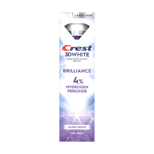 Zubná pasta Crest 3D White Brilliance 4% Hydrogen Peroxide Ultra White 107g