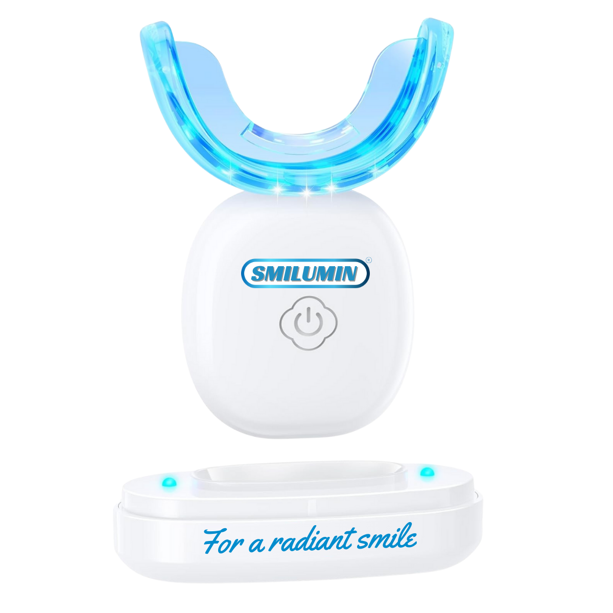 Smilumin – Súprava na bielenie zubov s pásikmi a LED lampou
