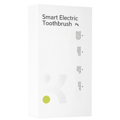 Elektrická zubná kefka biela + 2 hlavice + UV sterilizátor