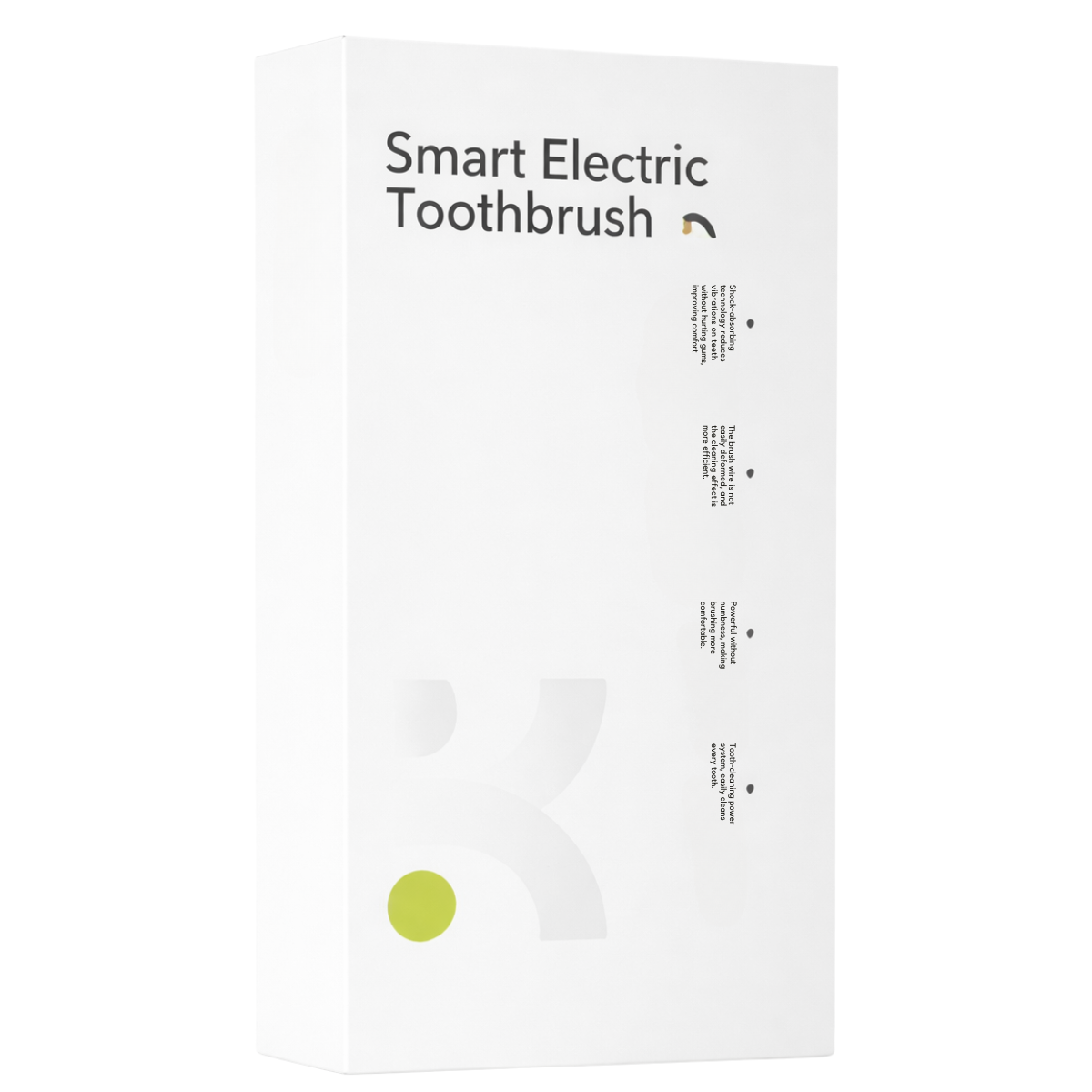 Elektrická zubná kefka čierna + 2 hlavice + UV sterilizátor